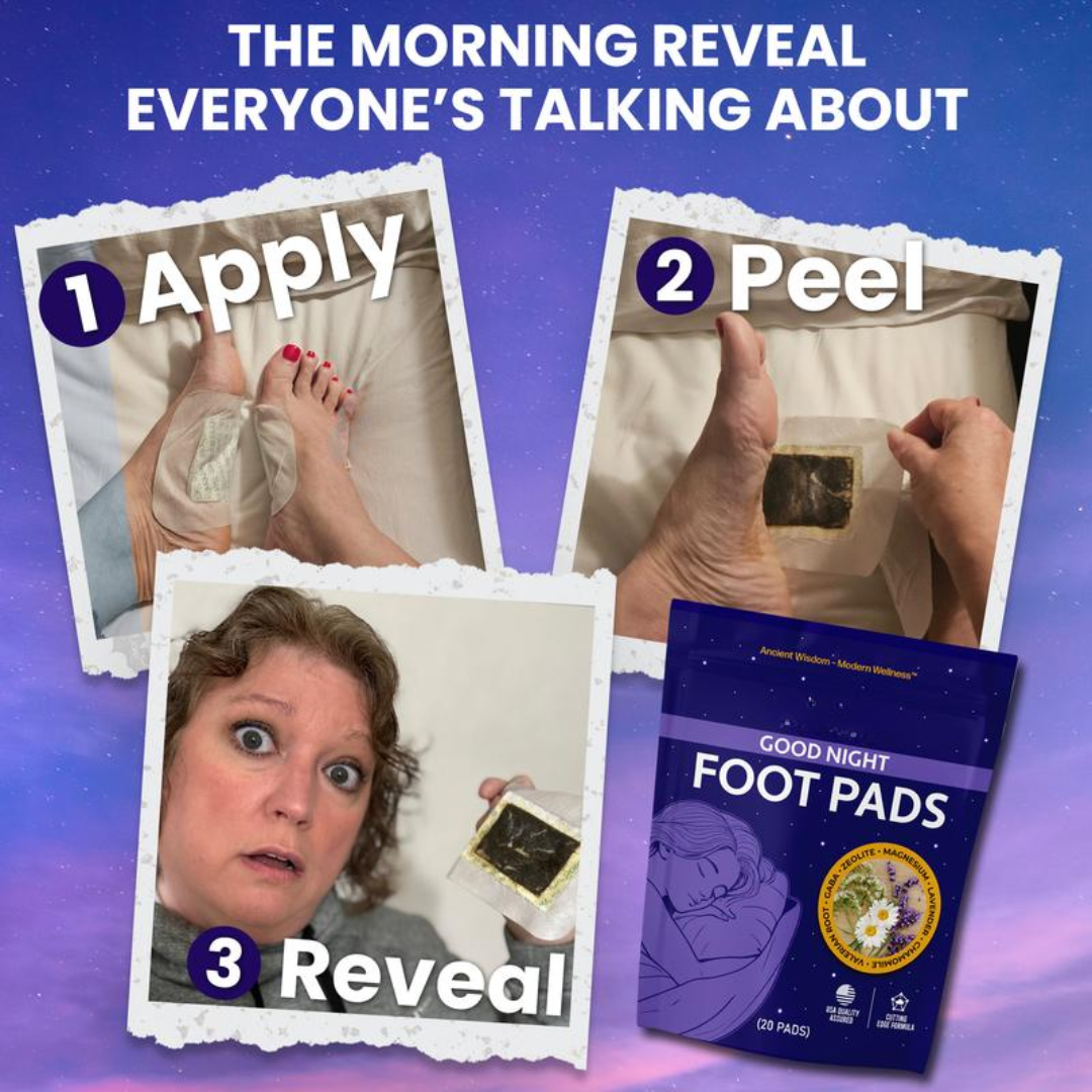 Detox Foot Pads – Zeolite & Ashwagandha