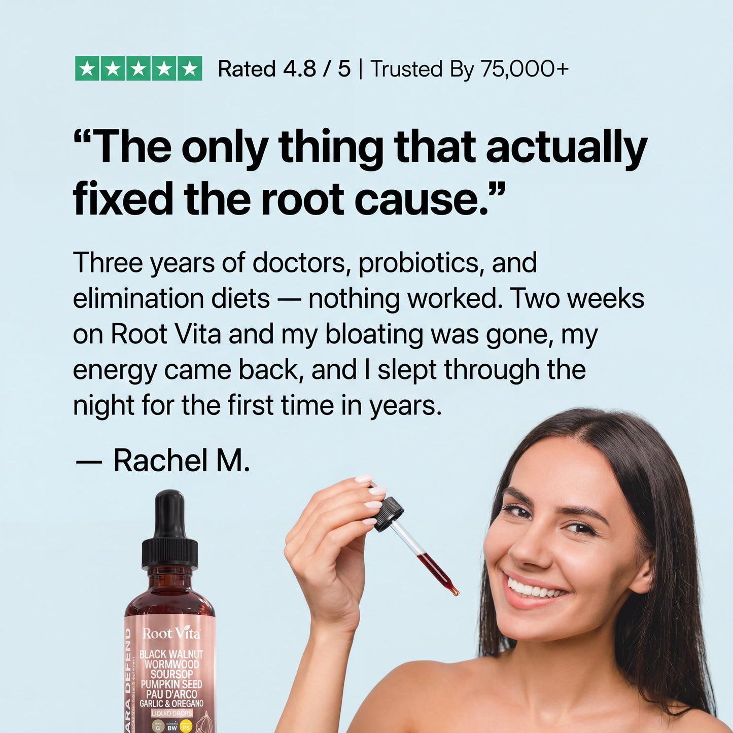 Black Walnut Wormwood Parasite Cleanse — Flatten Your Bloated Stomach in 7 Days or Your Money Back